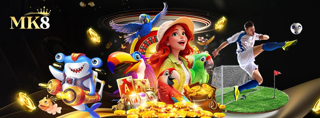 โปรโมชั่น MK8 – โบนัสต้อนรับ สล็อตคาสิโนสดกีฬา + คืนยอดเสีย อัปเดตล่าสุด